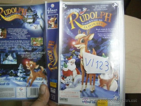 Cine: RUDOLPH EL RENO DE LA NARIZ ROJA-VHS