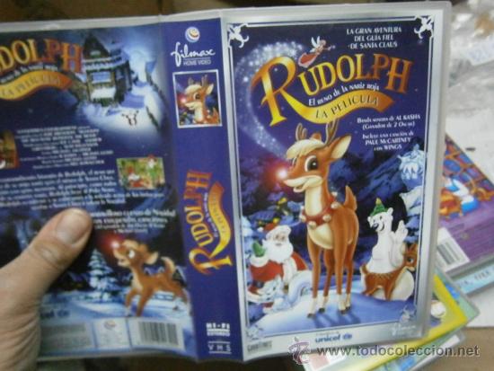 Cine: RUDOLPH EL RENO DE LA NARIZ ROJA-VHS