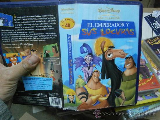Cine: EL EMPERADOR Y SUS LOCURAS-VHS-COMPRA MINIMA 10&euro;EU--