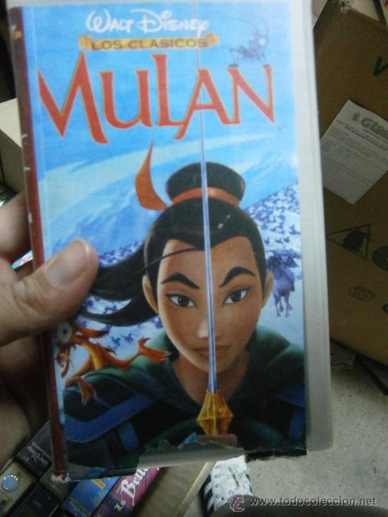 Cine: MULAN-VHS-VENTA MINIMA 10&euro;EU--