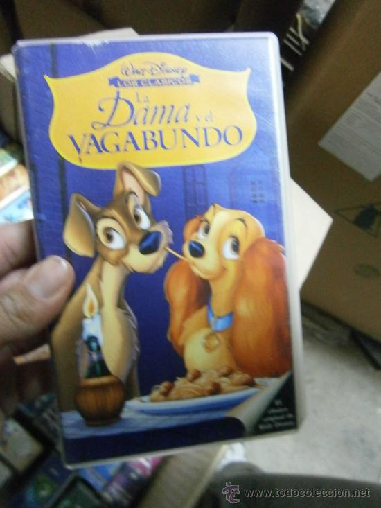 Cine: LA DAMA Y EL VAGABUNDO--compra minima 10 eu--VHS