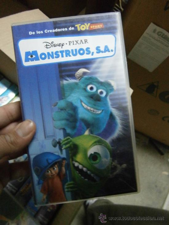 Cine: MONSTRUOS S.A-VHS COMPRA MINIMA 10&euro; EU