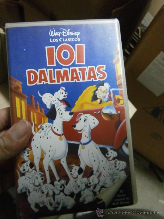 Cine: 101 DALMATAS--VHS--COMPRA MINIMA 10&euro; EU---