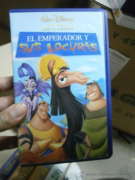 Cine: EL EMPERADOR Y SUS LOCURAS-VHS-COMPRA MINIMA 10&euro;EU--