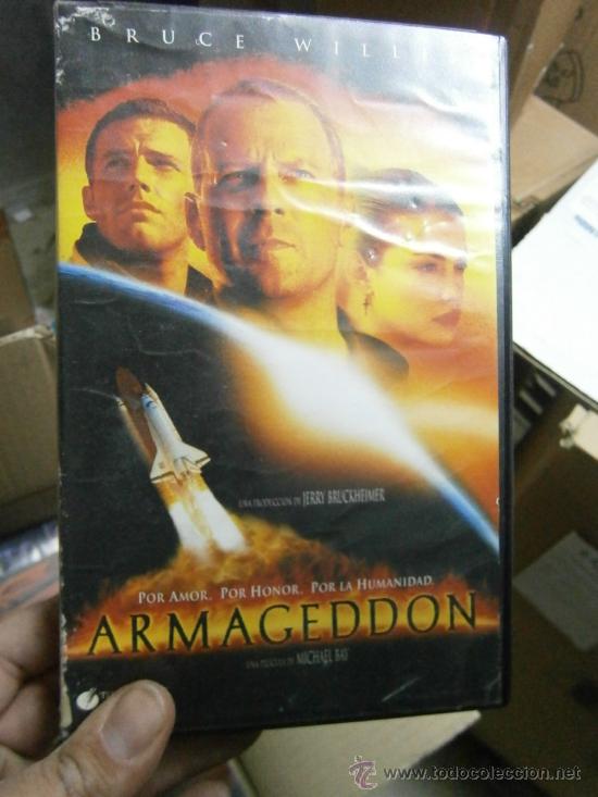 Cin&eacute;ma: ARMAGEDDON-VHS-COMPRA MINIMA 10&euro; EU-