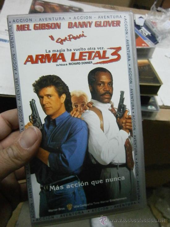 Cinema: ARMA LETAL 3--VHS COMPRA MINIMA10&euro; EU----