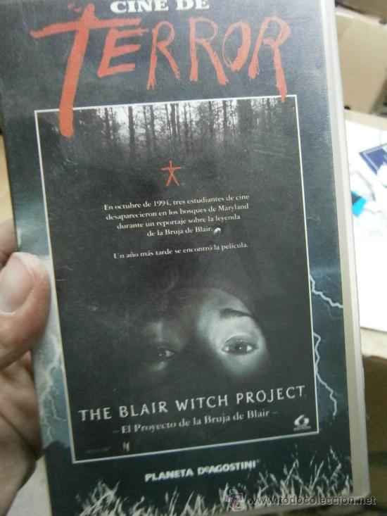Cin&eacute;ma: EL PROYECTO DE LA BRUJA BLAIR--VHS COMPRA MINIMA 10&euro;EU---