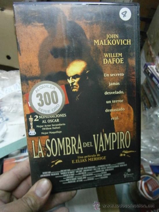 Cin&eacute;ma: LA SOMBRA DEL VAMPIRO-VHS.COMPRA MINIMA 10&euro;U