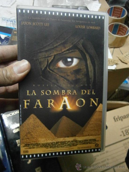 Cinema: LA SOMBRA DEL FARAON-VHS.COMPRA MINIMA 10&euro;EU