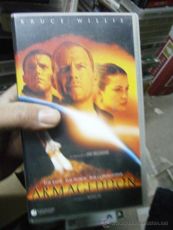 Cinema: ARMAGEDDON-VHS-COMPRA MINIMA 10&euro;EU-