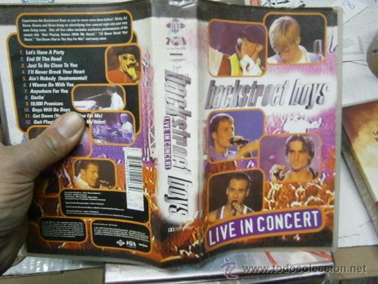 Cinema: BACKSTREETBOYS.VHS-COMPRA MINIMA S