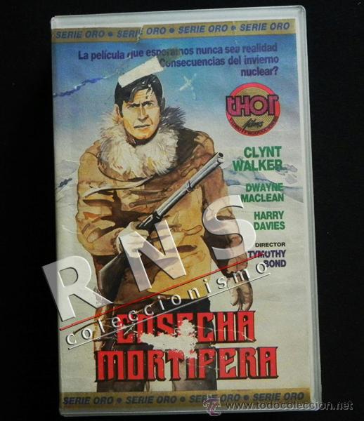 Cine: COSECHA MORT&Iacute;FERA PEL&Iacute;CULA ACCI&Oacute;N SUSPENSE - CAMBIO CLIM&Aacute;TICO SUPERVIVENCIA TYMOTHY BOND ESCASEZ VHS