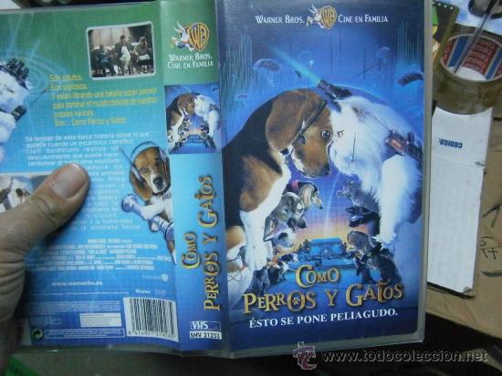 Cine: COMO PERROS Y GATOS-VHS-COMPRA U