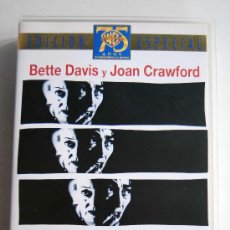 Cine: QUE FUE DE BABY JANE DE BETTE DAVIS Y JOAN CRAWFORD EN VHS DIRIGIDA POR ROBERT ALDRICH. Lote 37411695