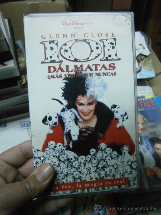 Cine: 101 DALMATAS--VHS--COMPRA MINIMA 10&euro;EU---