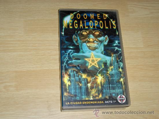 Cine: VHS DOOMED MEGALOPOLIS LA CUDAD ENDEMONIADA - Foto 1