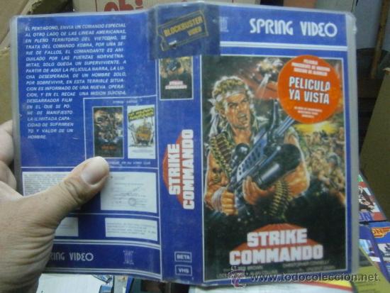 Cine: STRIKE COMMANDO-VHS vhs - Foto 1