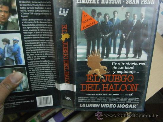 Cine: EL JUEGO DEL HALCON-VHS-vhs-venta minima 10eu