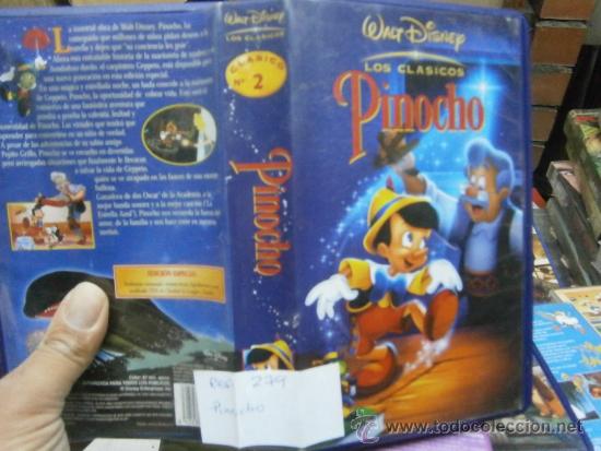 Cine: PINOCHO-VHS.vhs venta minima 10eu