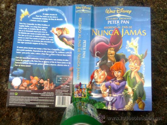 Cine: Regreso a nunca jam&aacute;s. Peter Pan 2 (WALT DISNEY, 2001) - solo car&aacute;tula