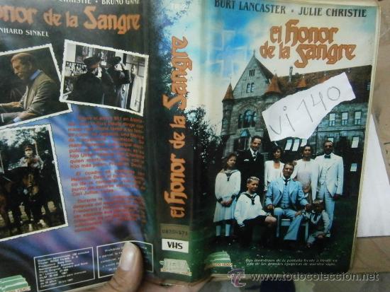 Cinema: el honor de la sangre-VHS