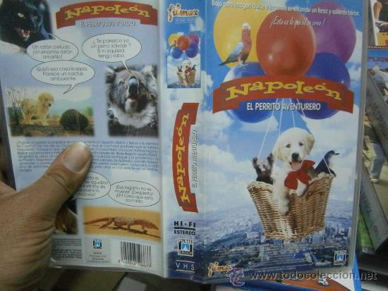 Cine: NAPOLEON EL PERRITO AVENTURERO - VHS