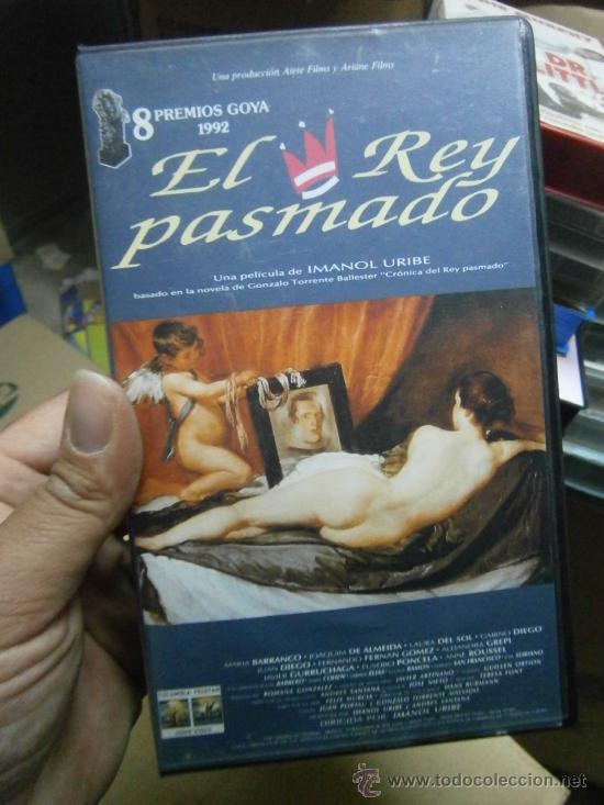 Cine: EL REY PASMADO -VHS