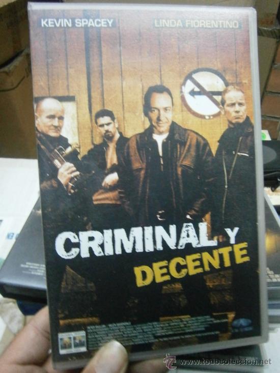 Cine: CRIMINAL Y DECENTE -VHS-VHS-VENTA MINIMA 10 EU