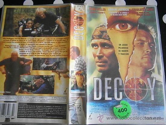 Cinema: DECOY -VHS--VHS--VENTA MINIMA 10 EUROS