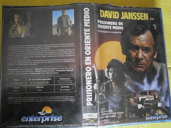 Cinema: PRISIONERO DE ORIENTE MEDIO -VHS