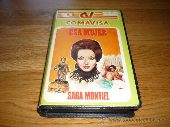 Cine: PELICULA VHS  ESA MUJER SARA MONTIEL VHS ORIGINAL CARATULA 1&ordf; EDICION