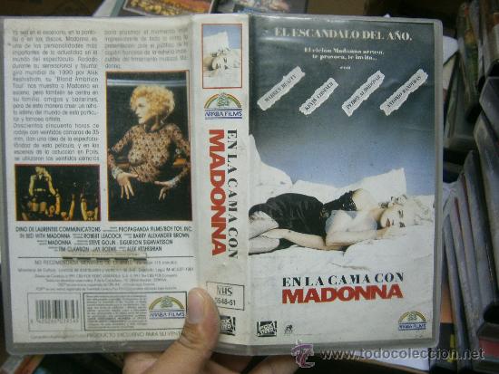Cine: EN LA CAMA CON MADONNA-VHS mas de 50000 titulos disponibles