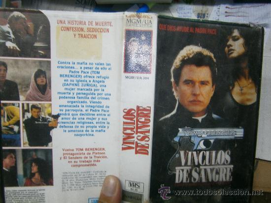 Cin&eacute;ma: VINCULOS DE SANGRE---vhs--venta minima10eu