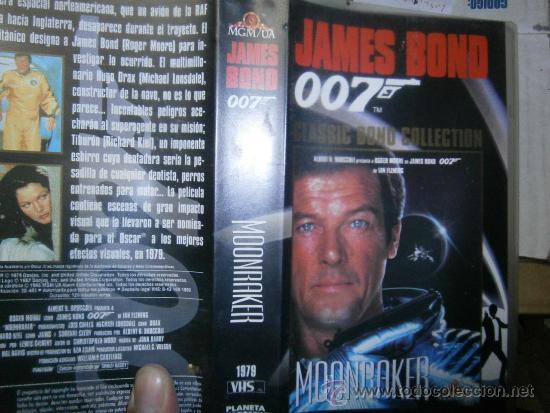 Cine: 007 MOONRAKER-VHS - Foto 1