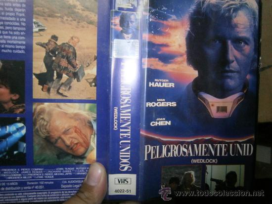 Cin&eacute;ma: PELIGROSAMENTE UNID (WEDLOCK)-VHS-VHS-VENTA MINIMA 10 EU-