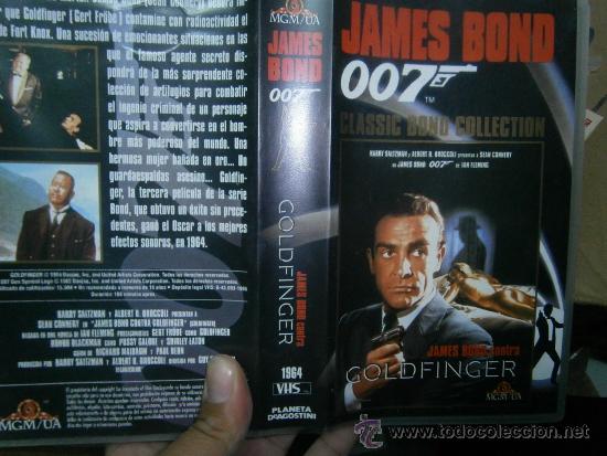 Cine: 007 GOLDEFINGER-VHS - Foto 1