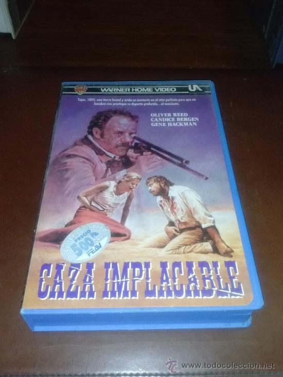 Cine: VHS CAZA IMPLACABLE OLIVER REED GENE HACKMAN - Foto 2
