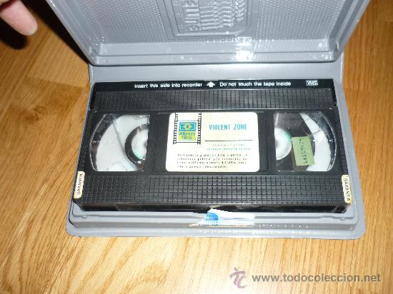 Cine: VHS VIOLENT ZONE - JOHN JAY DOUGLAS TERROR - Foto 2