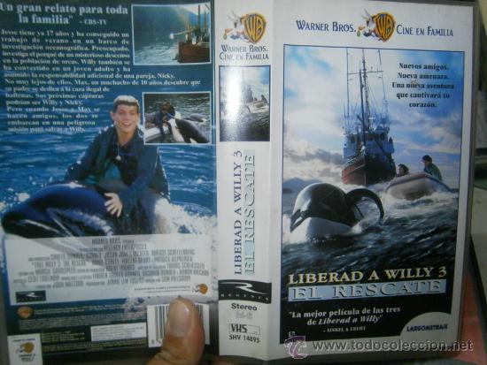 Cin&eacute;ma: LIBERAD A WILLY 3-EL RESCATE-VHS -VHS-venta minima 10eu