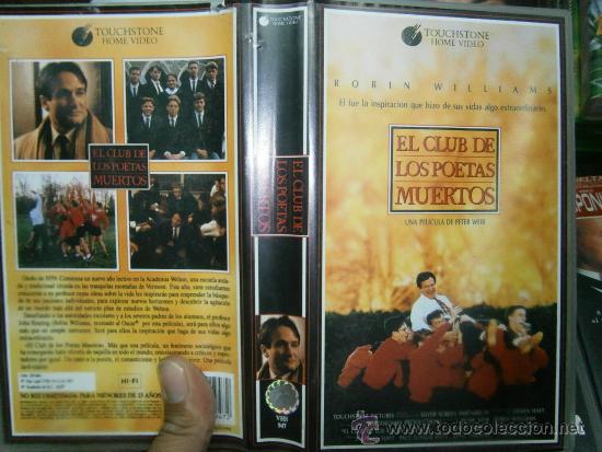 Cin&eacute;ma: EL CLUB DE LOS POETAS MUERTOS-VHS