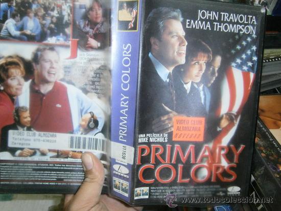 Cine: PRIMARY COLORS-VHS - Foto 1