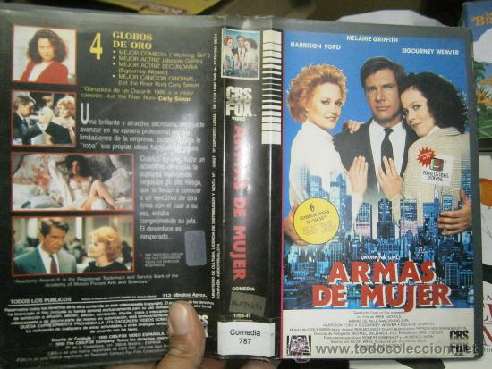 Cinema: ARMAS DE MUJER-VHS--VHS--VENTA MINIMA 10 EU