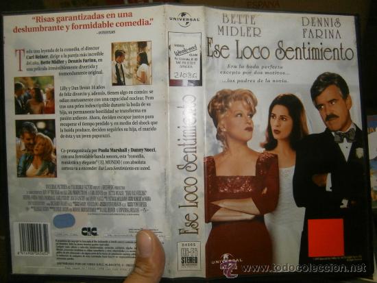 Cinema: ESE LOCO SENTIMIENTO-VHS