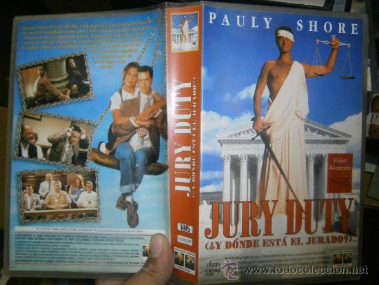 Cinema: JURY DUTY (&iquest;Y DONDE ESTA EL JURADO?)-VHS