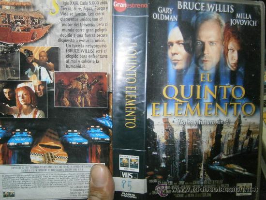 Cine: EL QUINTO ELEMENTO -VHS - Foto 1