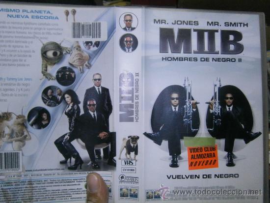 Cinema: MIIB / HOMBRES DE NEGRO II -VHS