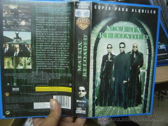 Cine: MATRIX RELOADED-VHS - Foto 1