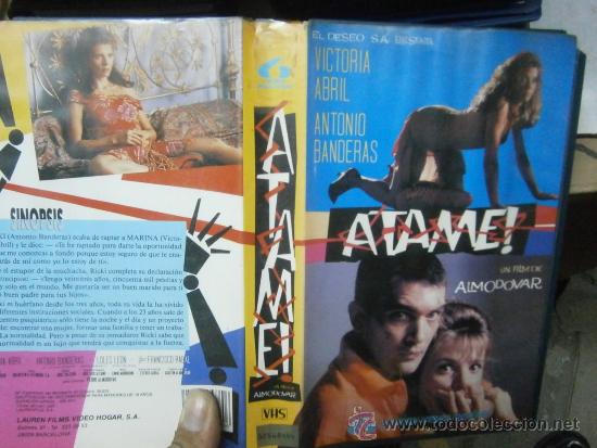 Cine: ATAME -(VICTORIA ABRIL ,ANTONIO BANDERAS)-VHS