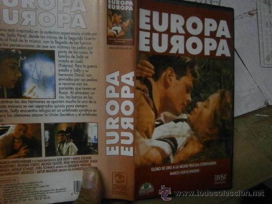 Cin&eacute;ma: EUROPA EUROPA-VHS -VHS--VENTA MINIMA 10 EUROS