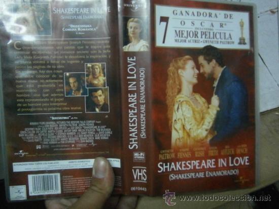 Cine: SHAKESPEARE IN LOVE-VHS